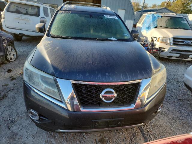 5N1AR2MN1EC701238 - 2014 NISSAN PATHFINDER S GRAY photo 5