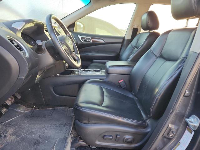 5N1AR2MN1EC701238 - 2014 NISSAN PATHFINDER S GRAY photo 7