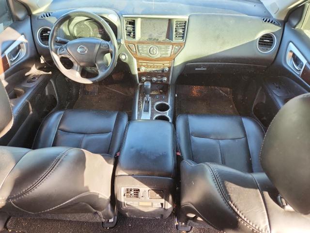 5N1AR2MN1EC701238 - 2014 NISSAN PATHFINDER S GRAY photo 8