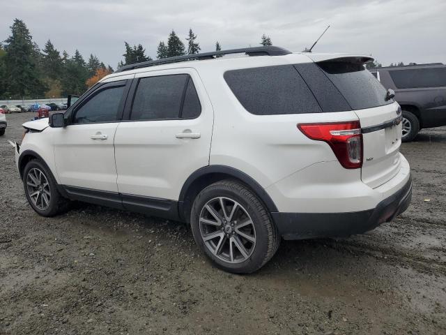 1FM5K8D81FGB95715 - 2015 FORD EXPLORER XLT WHITE photo 2