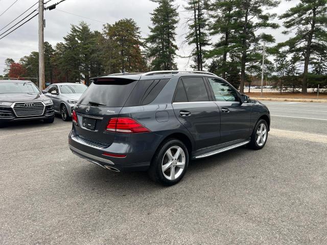 4JGDA5HB4GA731418 - 2016 MERCEDES-BENZ GLE 350 4MATIC GRAY photo 4