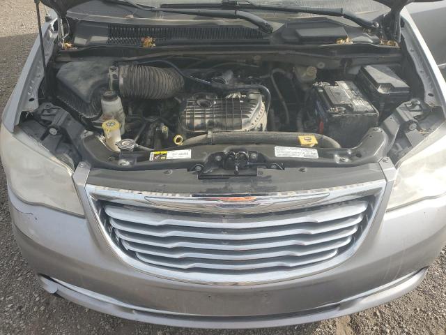 2C4RC1BG5DR657693 - 2013 CHRYSLER TOWN & COU TOURING SILVER photo 12