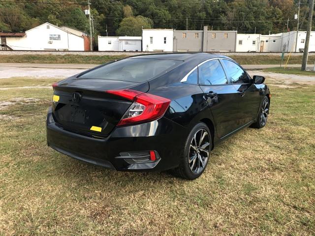 2HGFC2F52HH566105 - 2017 HONDA CIVIC LX BLACK photo 4