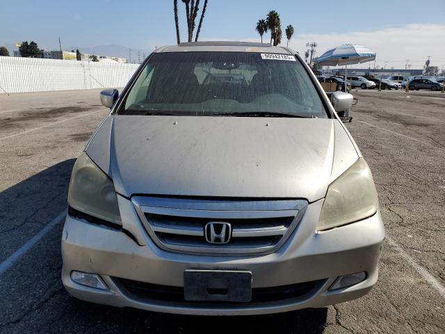 5FNRL38845B028421 - 2005 HONDA ODYSSEY TOURING SILVER photo 5