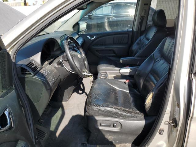 5FNRL38845B028421 - 2005 HONDA ODYSSEY TOURING SILVER photo 7