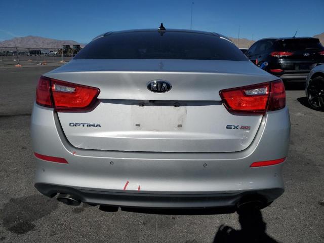 5XXGN4A76FG358939 - 2015 KIA OPTIMA EX SILVER photo 6
