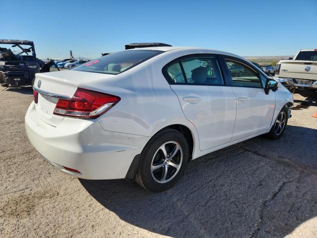 19XFB2F77FE010075 - 2015 HONDA CIVIC SE Beyaz fotoğraf 3