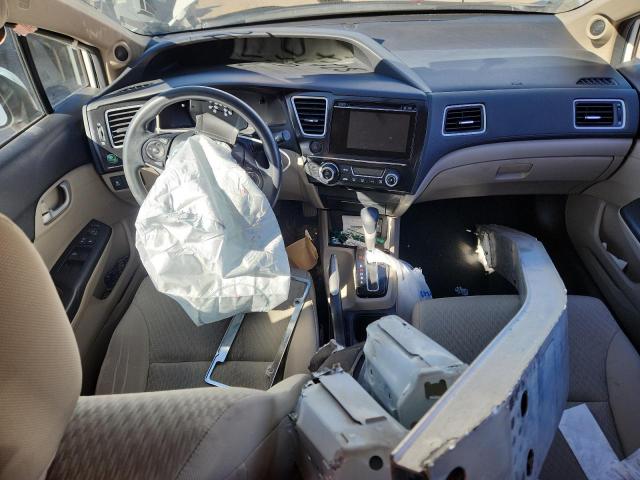 19XFB2F77FE010075 - 2015 HONDA CIVIC SE Beyaz fotoğraf 8