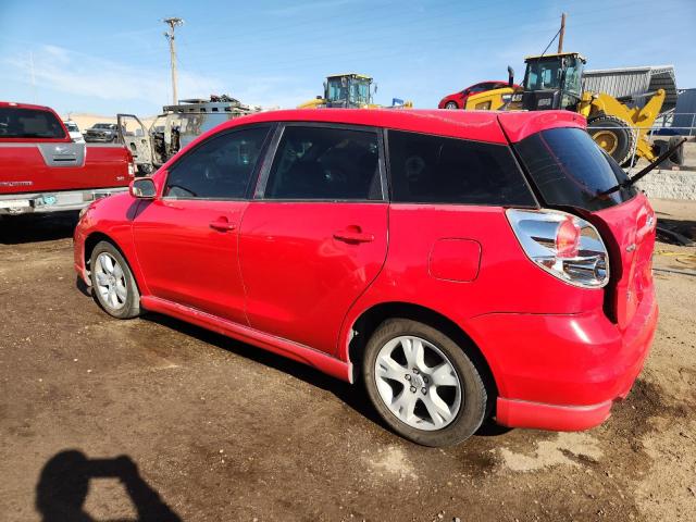 2T1KR32E35C408045 - 2005 TOYOTA COROLLA MA XR RED photo 2
