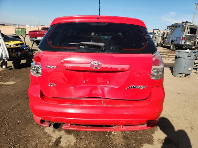 2T1KR32E35C408045 - 2005 TOYOTA COROLLA MA XR RED photo 6