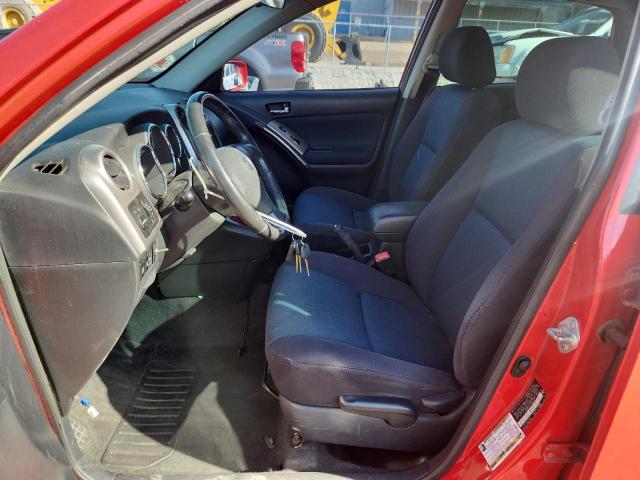 2T1KR32E35C408045 - 2005 TOYOTA COROLLA MA XR RED photo 7