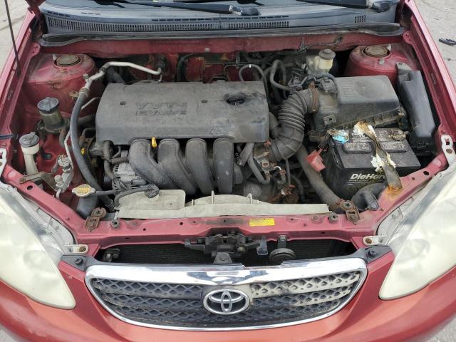 JTDBR32EX70128989 - 2007 TOYOTA COROLLA CE RED photo 11