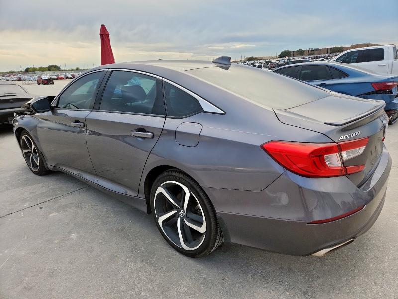 1HGCV2F31LA030958 - 2020 HONDA ACCORD SPORT GRAY photo 2