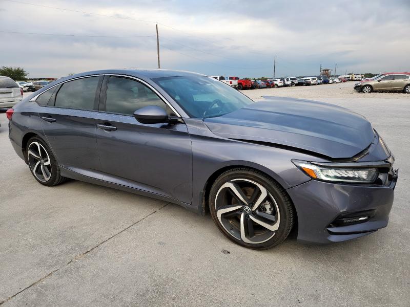1HGCV2F31LA030958 - 2020 HONDA ACCORD SPORT GRAY photo 4
