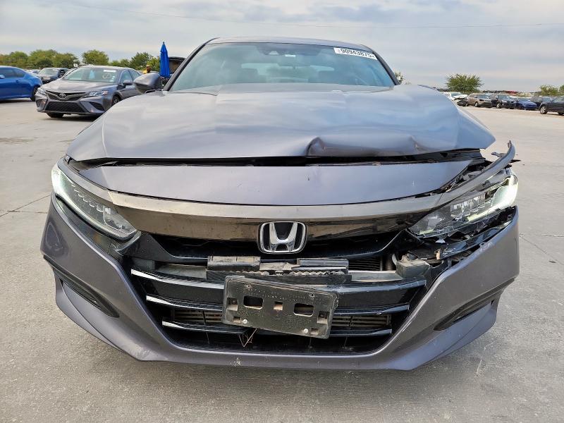 1HGCV2F31LA030958 - 2020 HONDA ACCORD SPORT GRAY photo 5