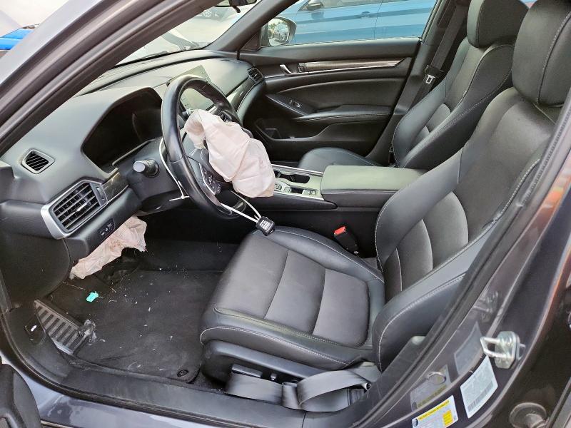 1HGCV2F31LA030958 - 2020 HONDA ACCORD SPORT GRAY photo 7