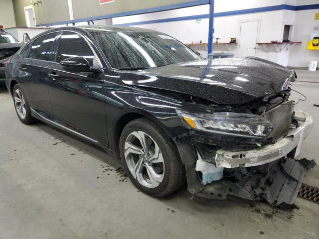 1HGCV2F55JA014938 - 2018 HONDA ACCORD EXL Schwarz Foto 4
