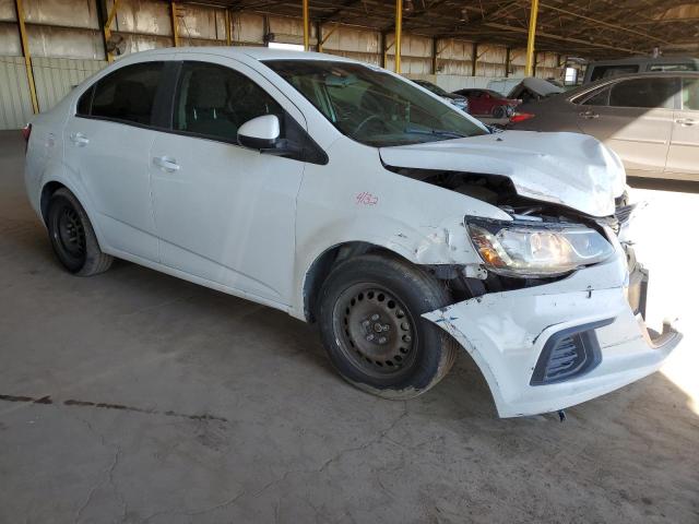 1G1JB5SH5H4172679 - 2017 CHEVROLET SONIC LS WHITE photo 4