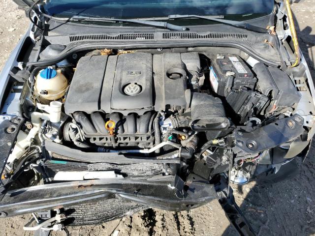 3VWDP7AJ6DM366073 - 2013 VOLKSWAGEN JETTA SE SILVER photo 11