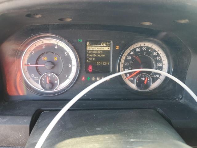 1C6RR7GG2HS704443 - 2017 RAM 1500 SLT BLACK photo 9