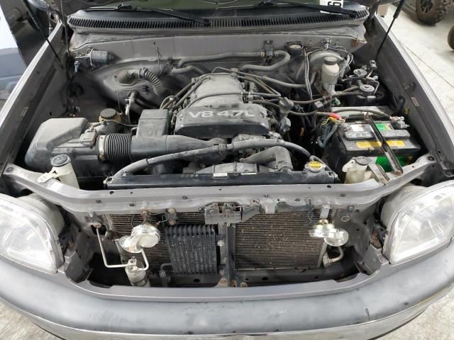 5TBRT3417YS102402 - 2000 TOYOTA TUNDRA ACCESS CAB Argent photo 11
