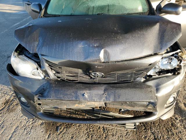 2T1BU4EE6DC087116 - 2013 TOYOTA COROLLA BASE ნაცრისფერი ფოტო 11
