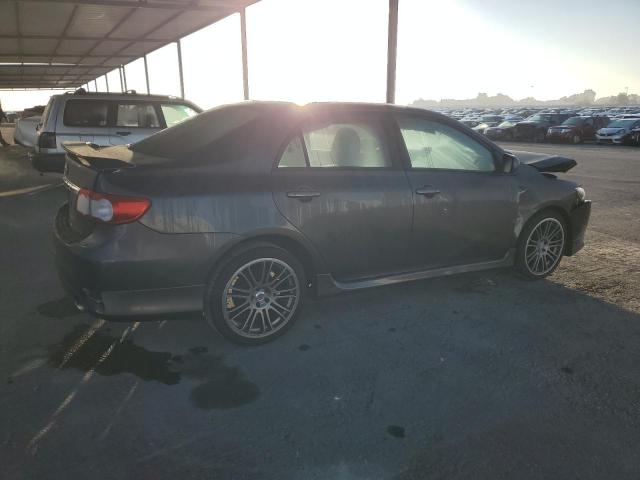 2T1BU4EE6DC087116 - 2013 TOYOTA COROLLA BASE ნაცრისფერი ფოტო 3