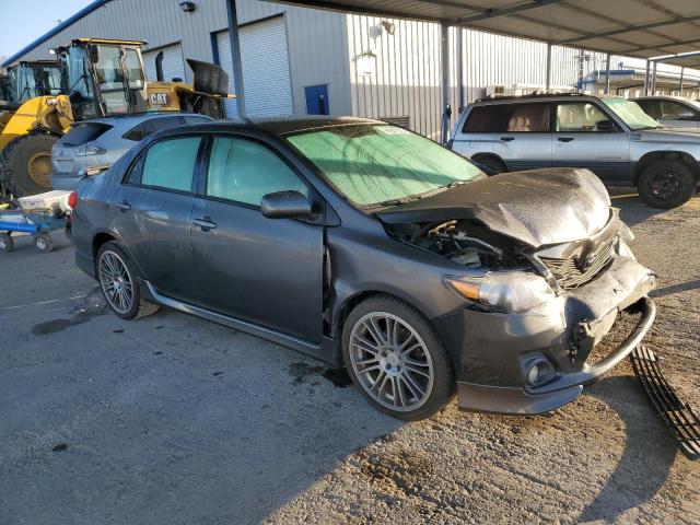 2T1BU4EE6DC087116 - 2013 TOYOTA COROLLA BASE ნაცრისფერი ფოტო 4