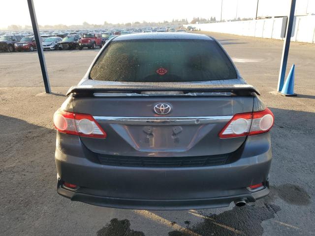 2T1BU4EE6DC087116 - 2013 TOYOTA COROLLA BASE ნაცრისფერი ფოტო 6