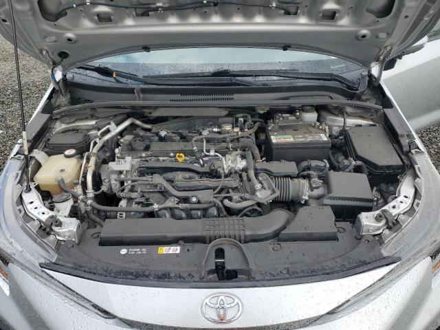 JTDP4RCE0LJ031584 - 2020 TOYOTA COROLLA SE SILVER photo 11