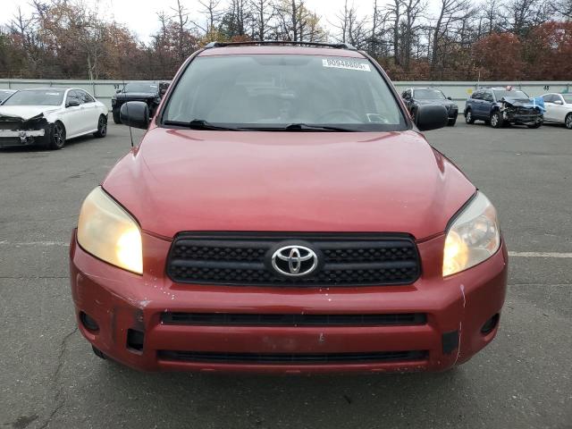 JTMZD33V766008753 - 2006 TOYOTA RAV4 RED photo 5