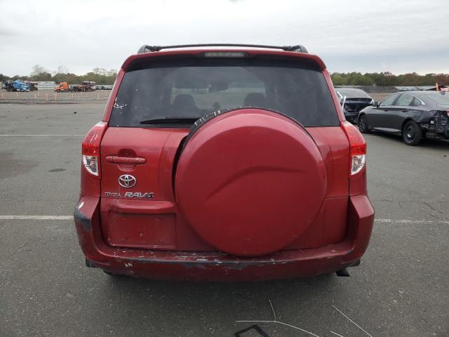 JTMZD33V766008753 - 2006 TOYOTA RAV4 RED photo 6