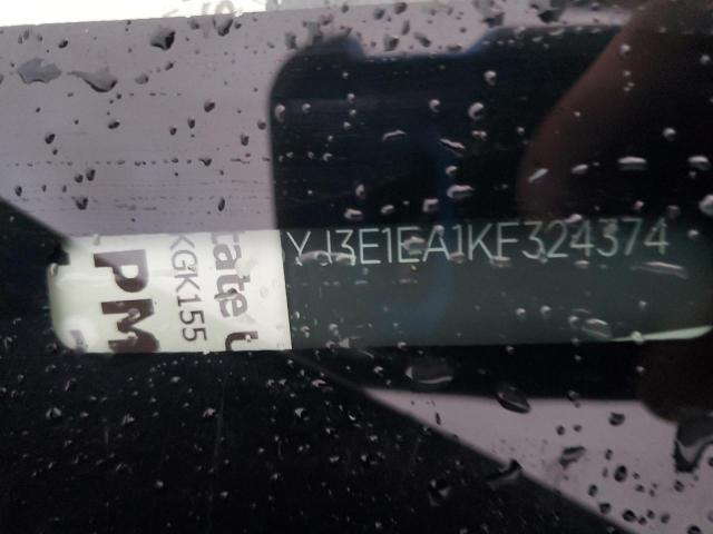 5YJ3E1EA1KF324374 - 2019 TESLA MODEL 3 WHITE photo 12