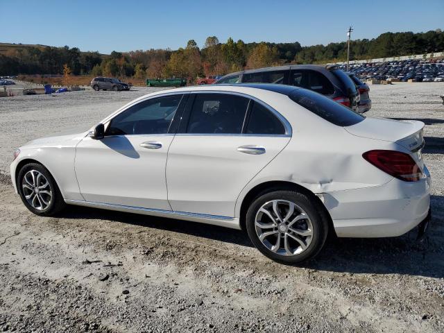55SWF4KBXGU171749 - 2016 MERCEDES-BENZ C 300 4MATIC WHITE photo 2