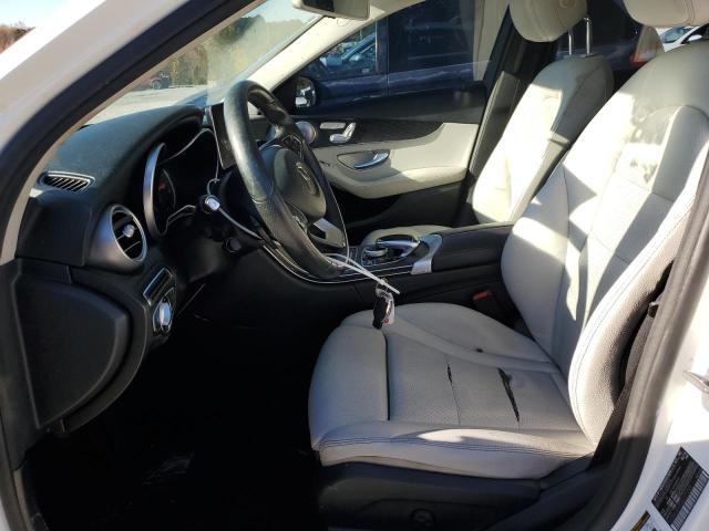 55SWF4KBXGU171749 - 2016 MERCEDES-BENZ C 300 4MATIC WHITE photo 7