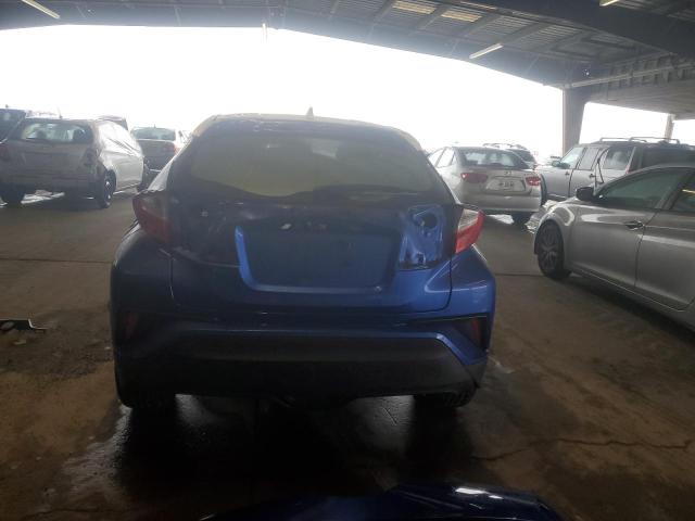 JTNKHMBXXJ1004938 - 2018 TOYOTA C-HR XLE BLUE photo 6