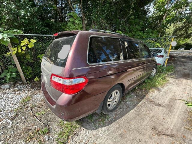 5FNRL38447B116613 - 2007 HONDA ODYSSEY EX PURPLE photo 4