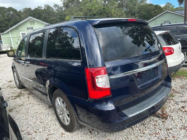 2C4RC1CG2CR413478 - 2012 CHRYSLER TOWN & COU TOURING L BLUE photo 3