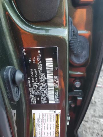 JTJGARBZ6M2199722 - 2021 LEXUS NX 300 BASE Կանաչ լուսանկար 13