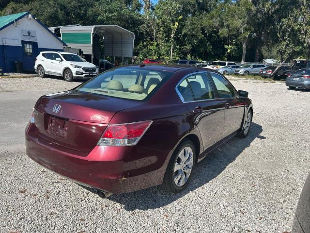1HGCP26898A085168 - 2008 HONDA ACCORD EXL RED photo 4