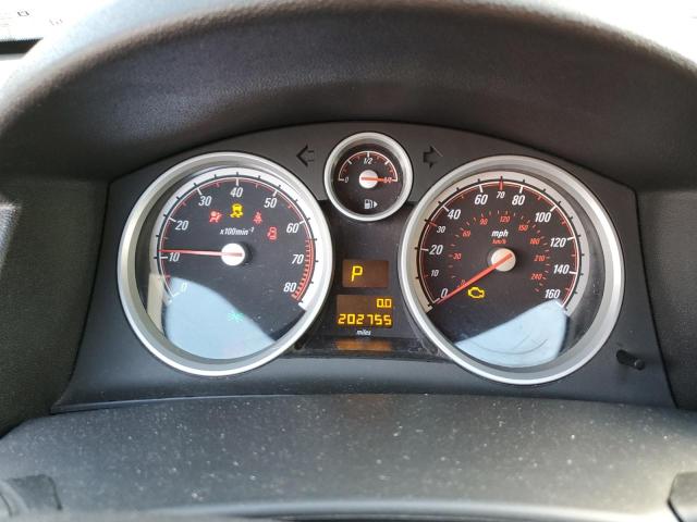 W08AT271X85089850 - 2008 SATURN ASTRA XR ვერცხლისფერი ფოტო 9