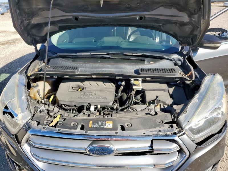 1FMCU0JD0HUE47074 - 2017 FORD ESCAPE TITANIUM GRAY photo 12