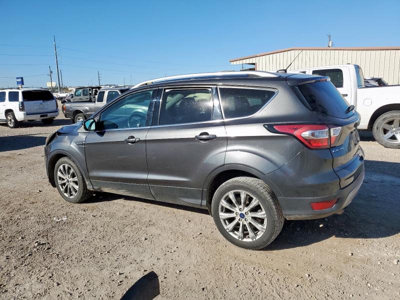 1FMCU0JD0HUE47074 - 2017 FORD ESCAPE TITANIUM GRAY photo 2