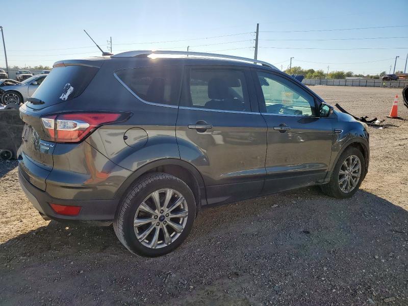 1FMCU0JD0HUE47074 - 2017 FORD ESCAPE TITANIUM GRAY photo 3