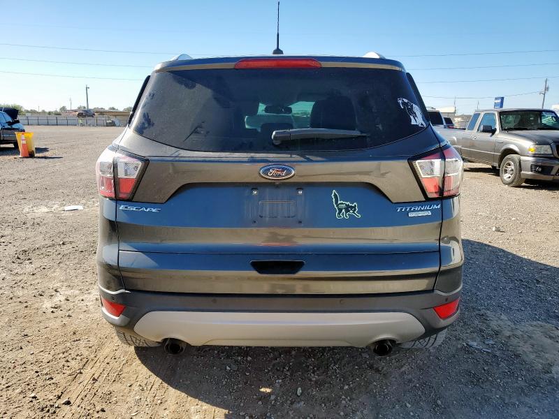 1FMCU0JD0HUE47074 - 2017 FORD ESCAPE TITANIUM GRAY photo 6