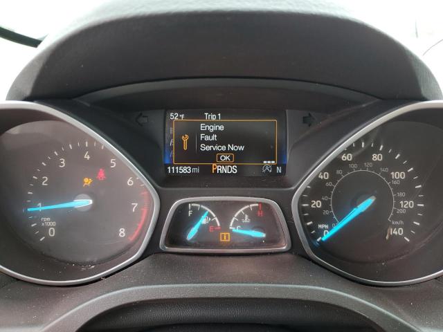 1FMCU9GD8JUA29086 - 2018 FORD ESCAPE SE Siyah fotoğraf 9