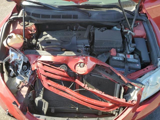 4T4BE46K49R113158 - 2009 TOYOTA CAMRY BASE RED photo 11