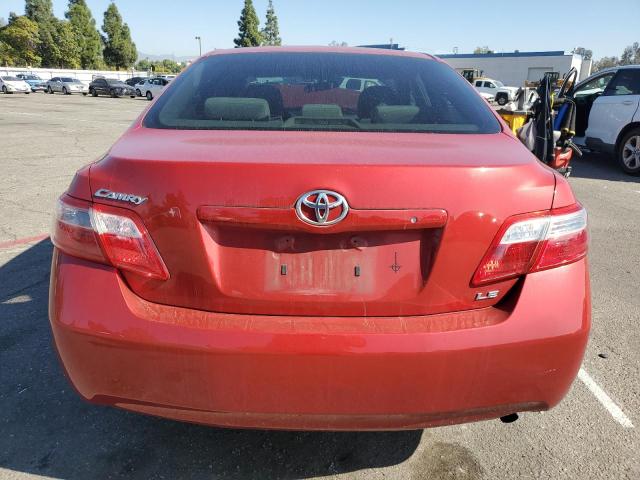 4T4BE46K49R113158 - 2009 TOYOTA CAMRY BASE RED photo 6