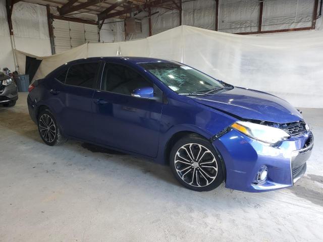 2T1BURHE2FC335759 - 2015 TOYOTA COROLLA L 蓝色 照片 4