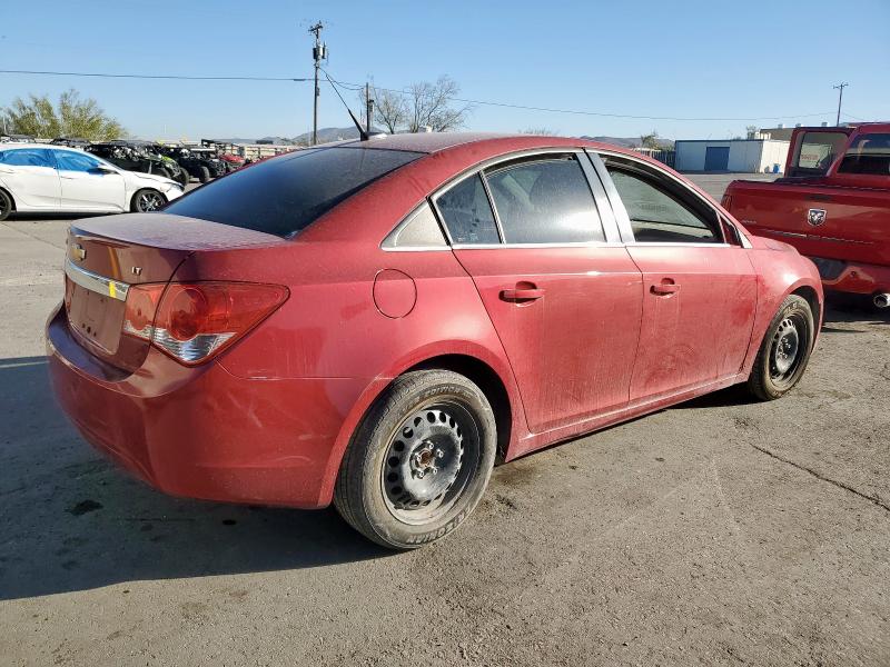 1G1PF5SCXC7383371 - 2012 CHEVROLET CRUZE LT მუქწითელი ფოტო 3
